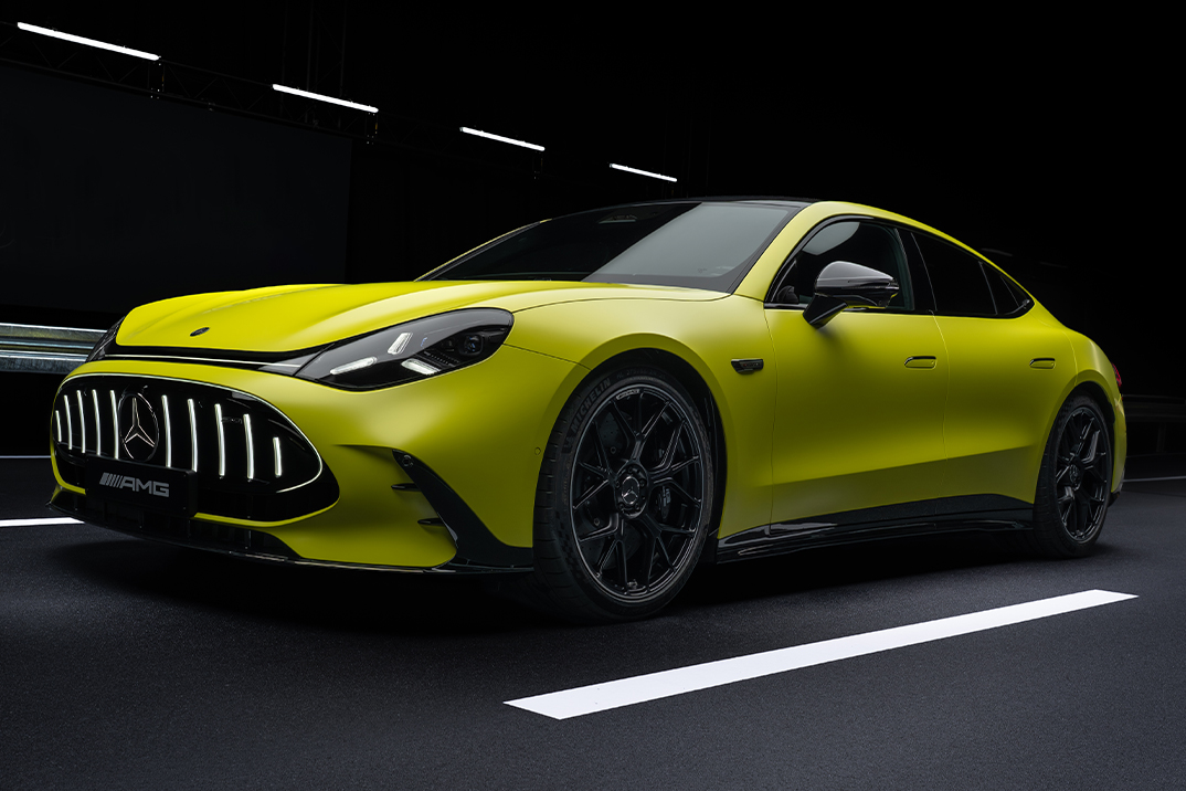 O Mercedes-AMG GT se torna elétrico com 1.153 HP e uma trilha sonora falsa de V8