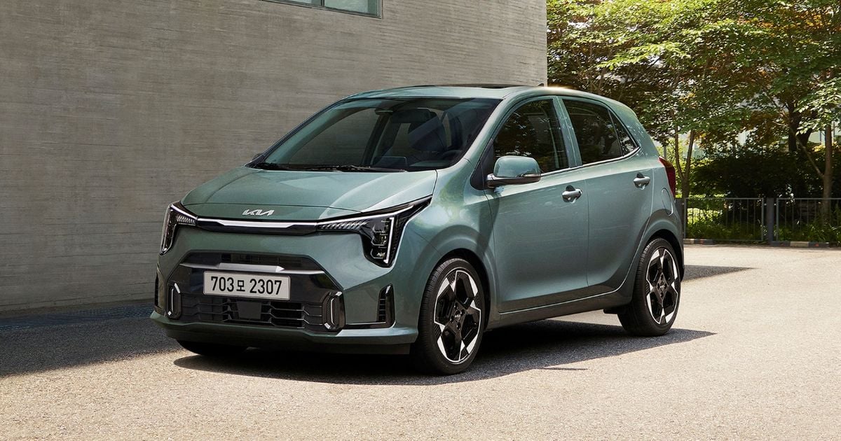 A Kia ainda não terminou de atualizar seu orçamento Picanto, pelo menos não no exterior