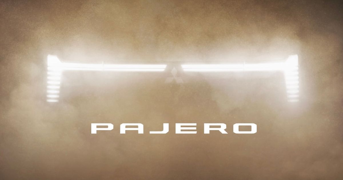 2027 Mitsubishi Pajero: placa de identificação icônica retornando no novo SUV com carroceria