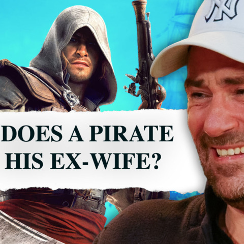 Edward Kenway, do Black Flag, reage a piadas sobre piratas