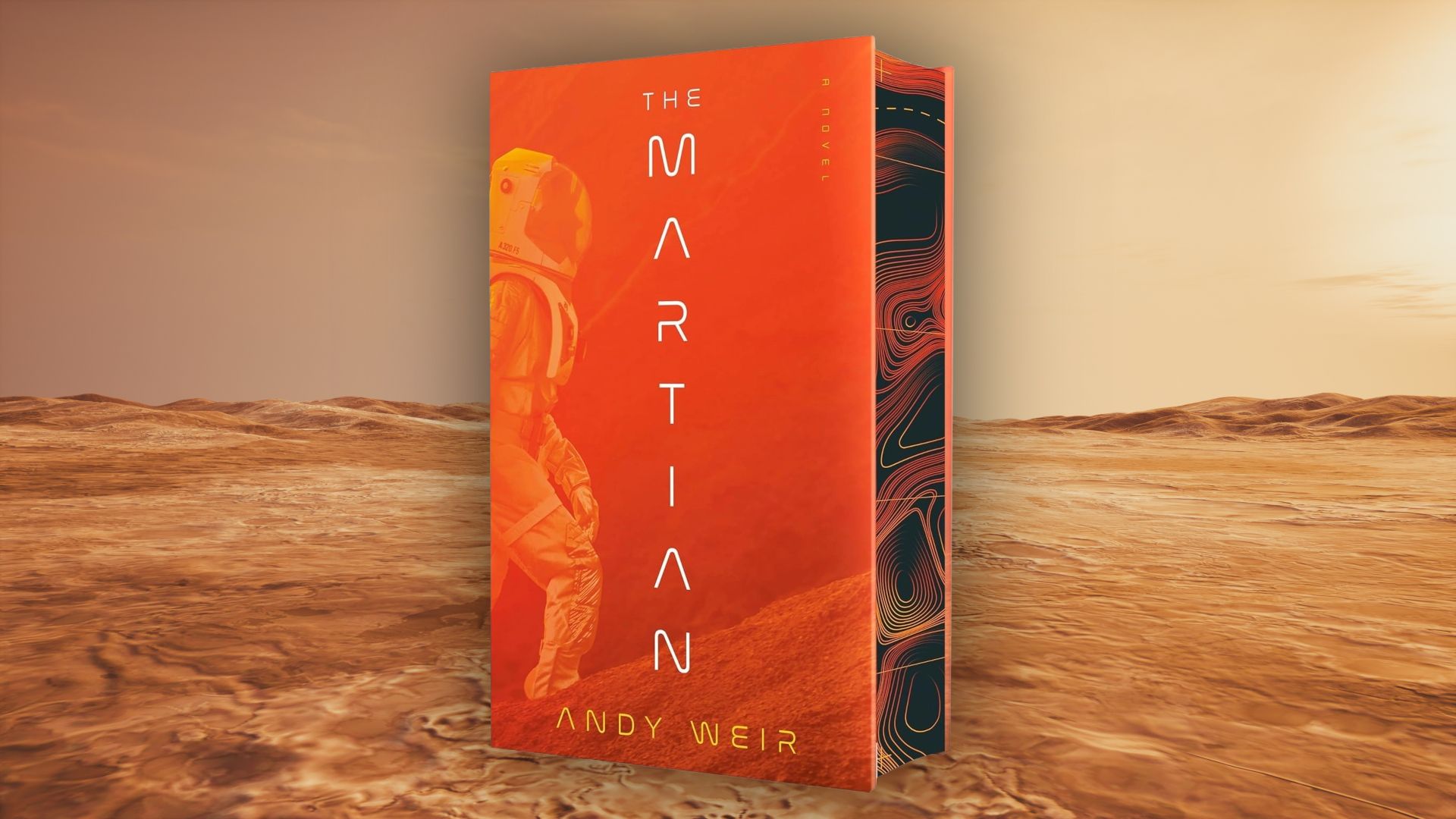 Esta brilhante nova edição de ‘The Martian’ de Andy Weir vai arrebatar sua estante