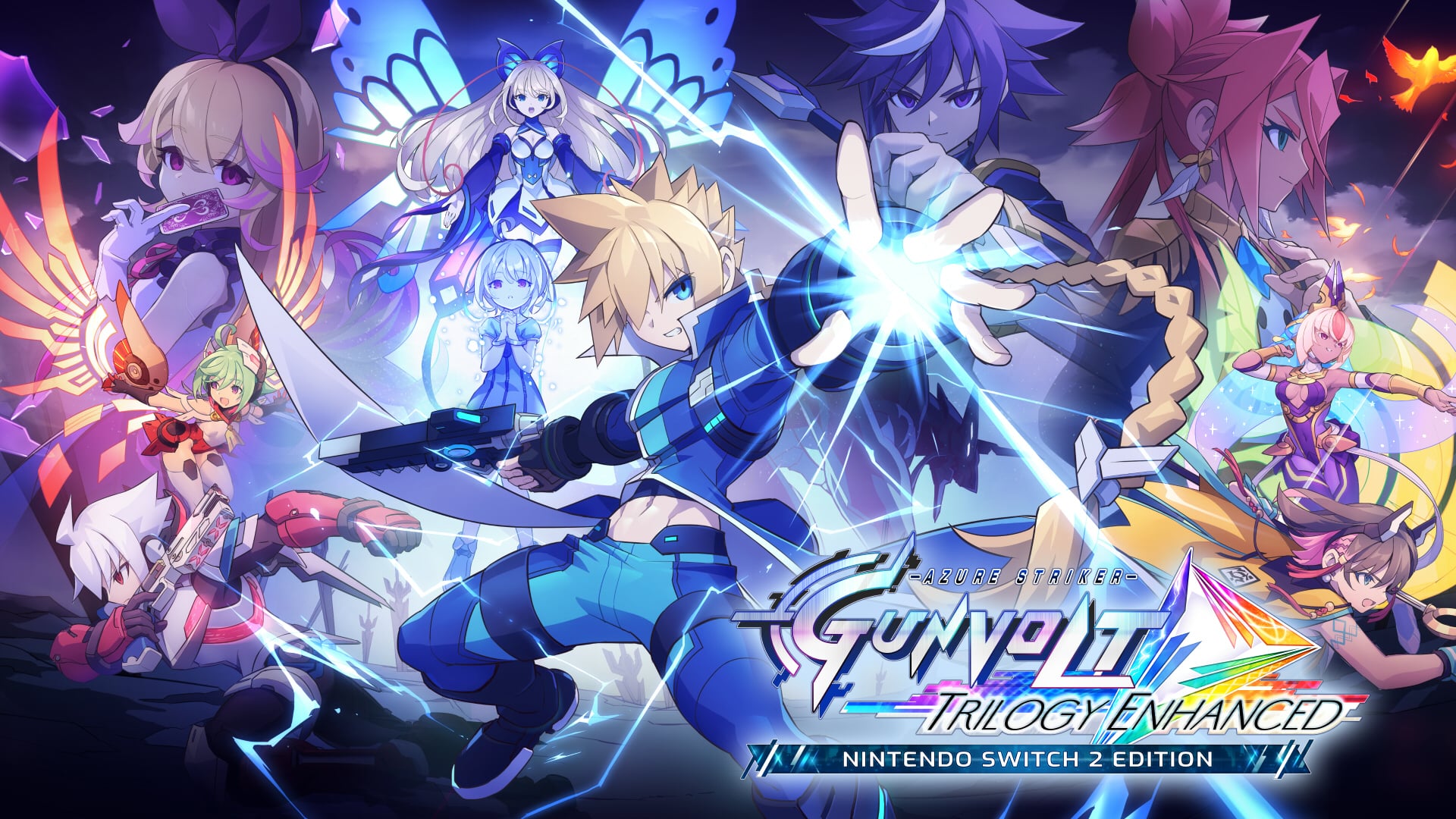 Azure Striker Gunvolt Trilogy Enhanced chegando ao Switch 2 em 2026 junto com o DLC ‘Azure Striker Gunvolt GX’
