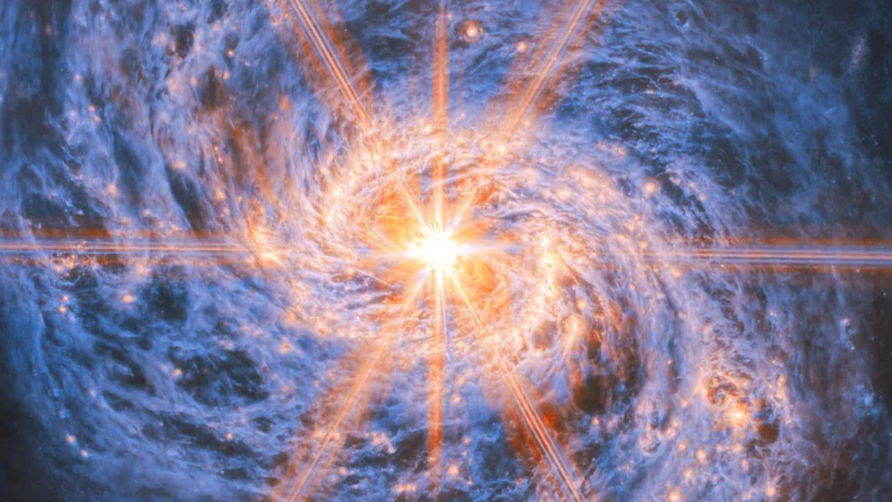 A luz das estrelas galácticas vai tirar seu fôlego | Foto espacial do dia 19 de maio de 2026