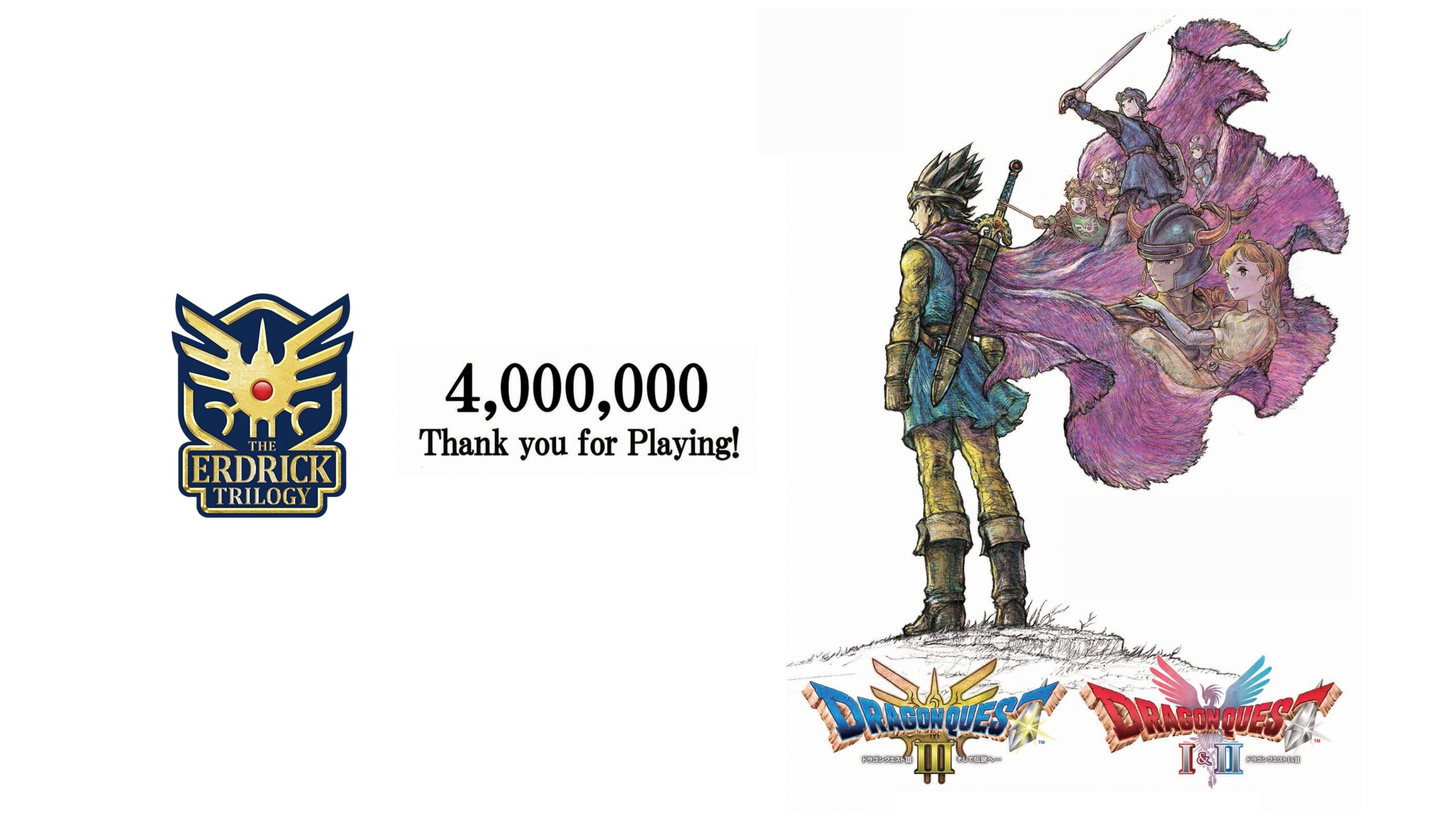 Dragon Quest III HD-2D Remake e Dragon Quest I & II HD-2D Remake remessas e vendas digitais chegam a quatro milhões