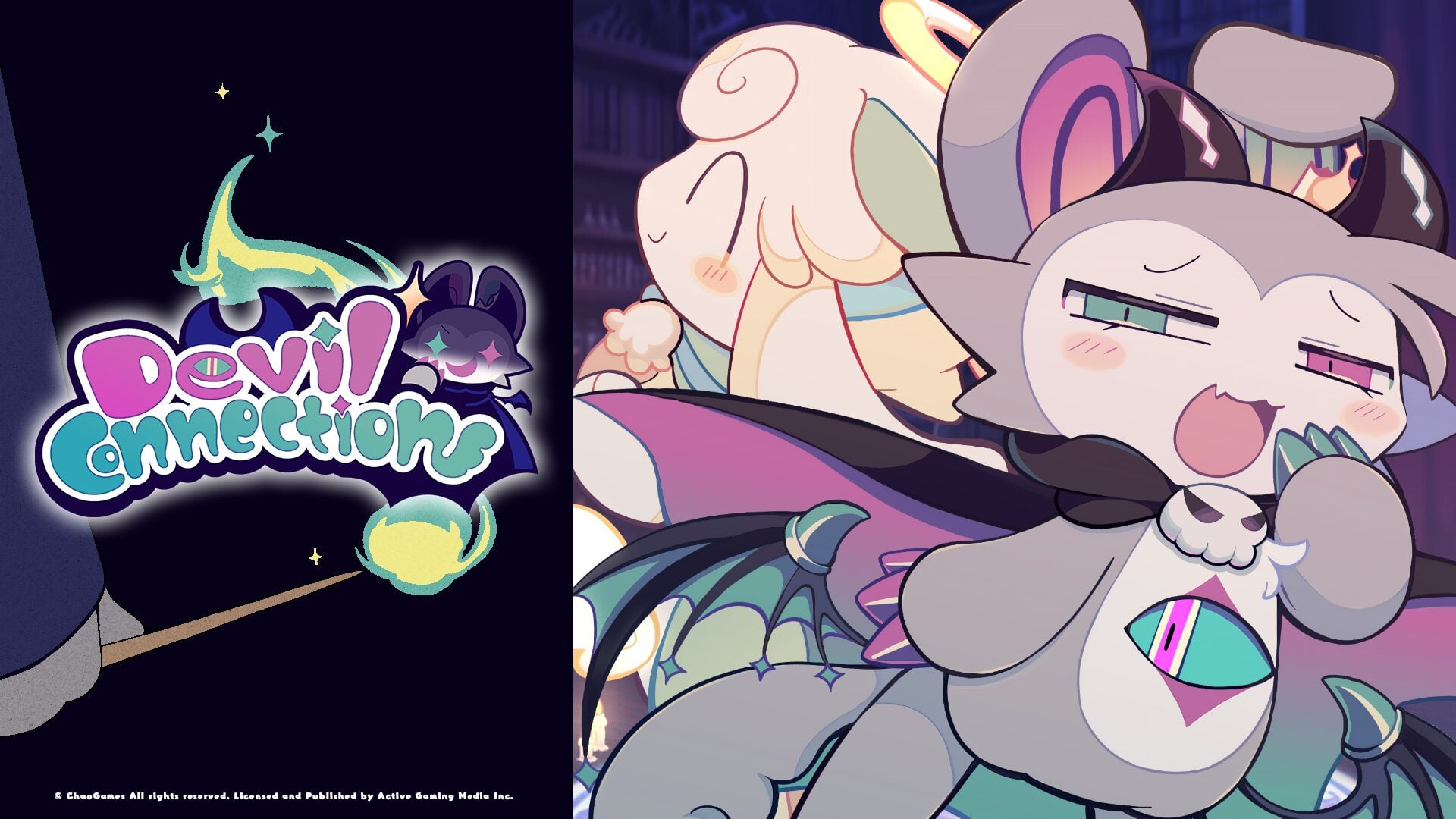 ‘Jogo de aventura diabolicamente atrevido’ DevilConnection chegando ao Switch em 2026