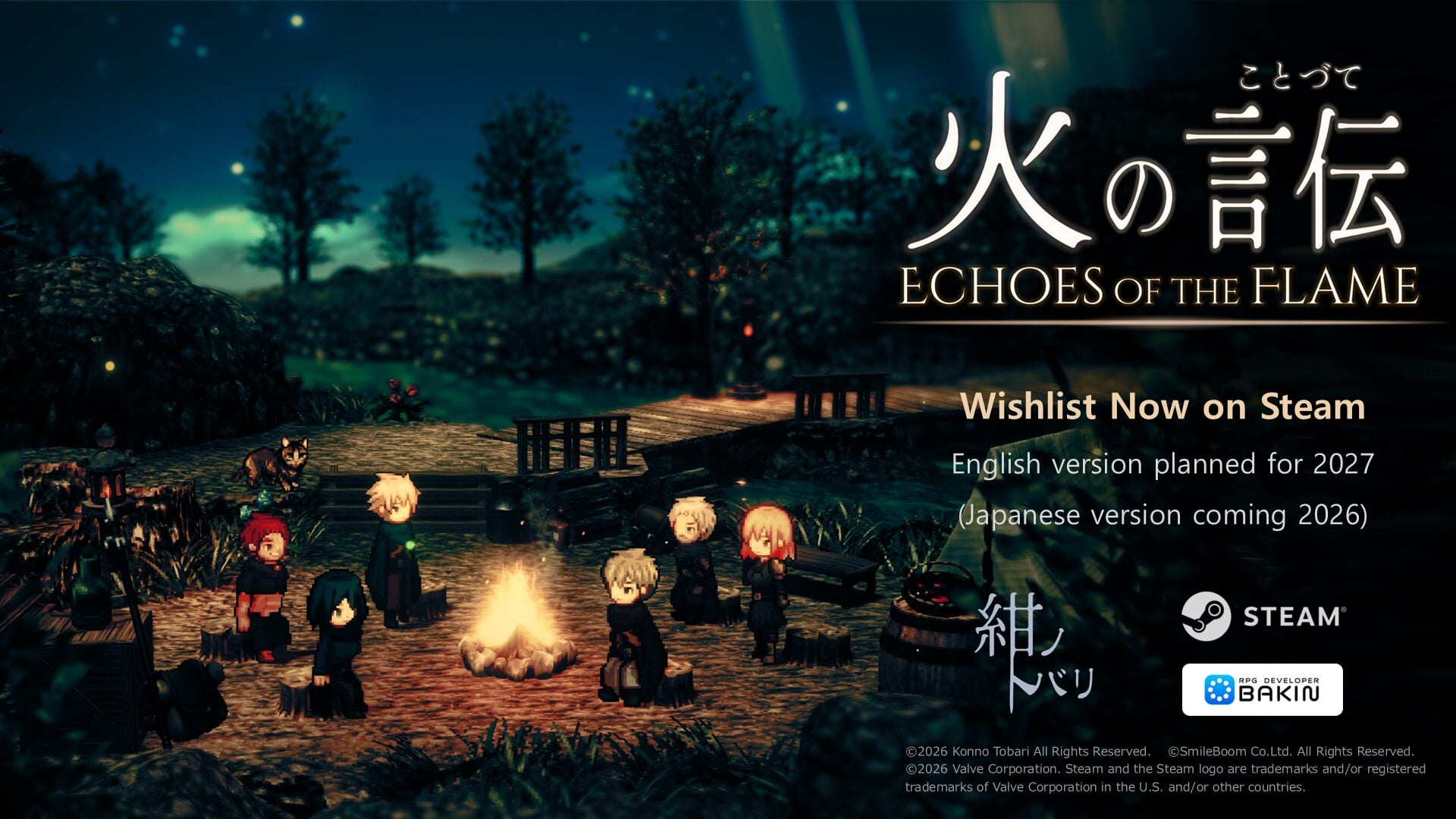 RPG 2.5D baseado em turnos baseado em história Echoes of the Flame anunciado para PC