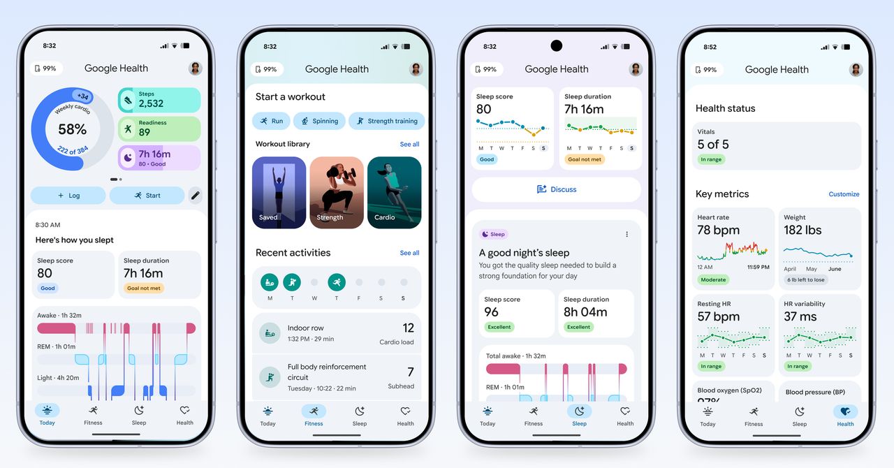 O Google está mudando a marca do aplicativo Fitbit para ‘Google Health’