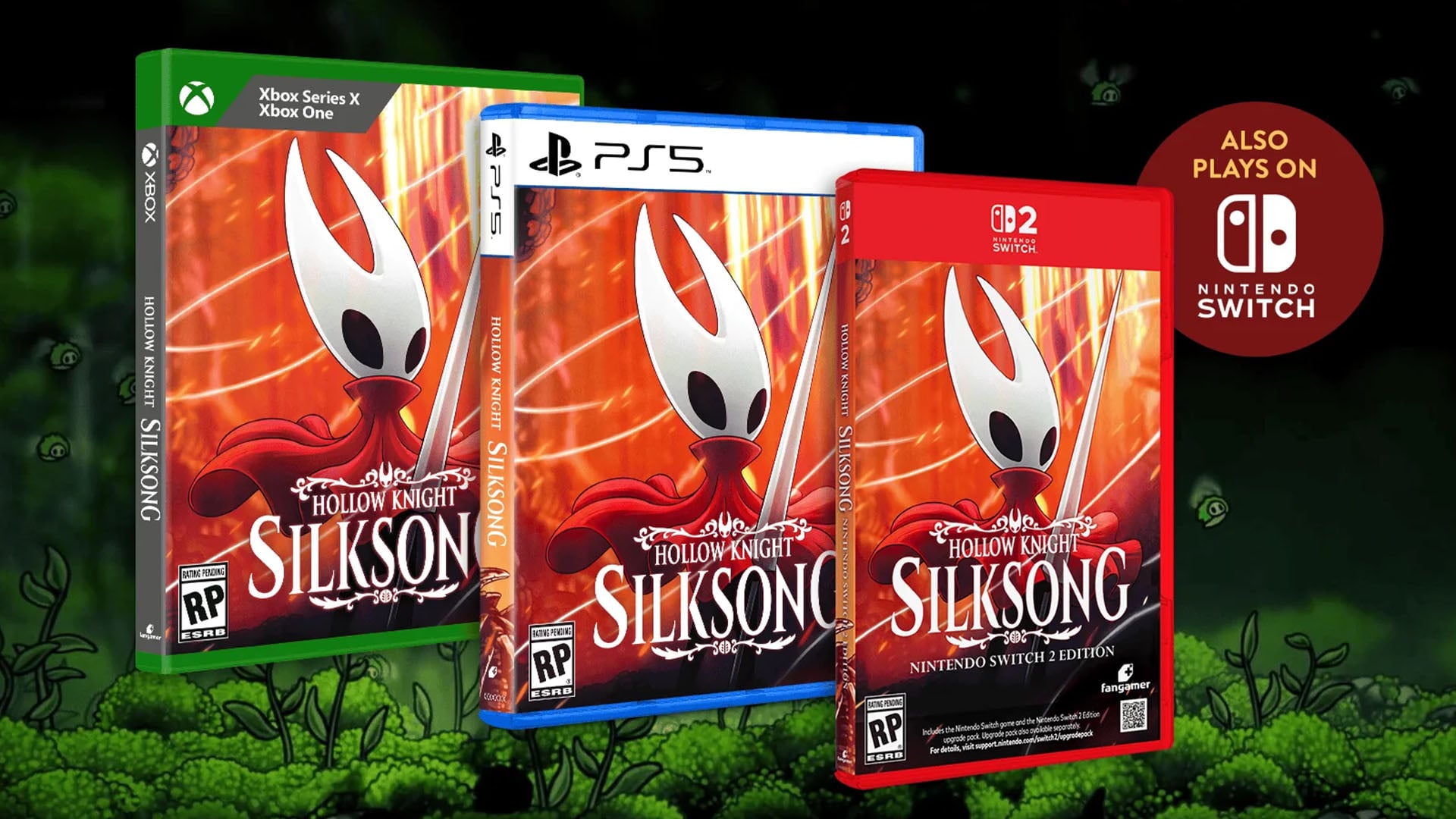 Hollow Knight: Silksong edição física anunciada para PS5, Xbox Series e Switch 2