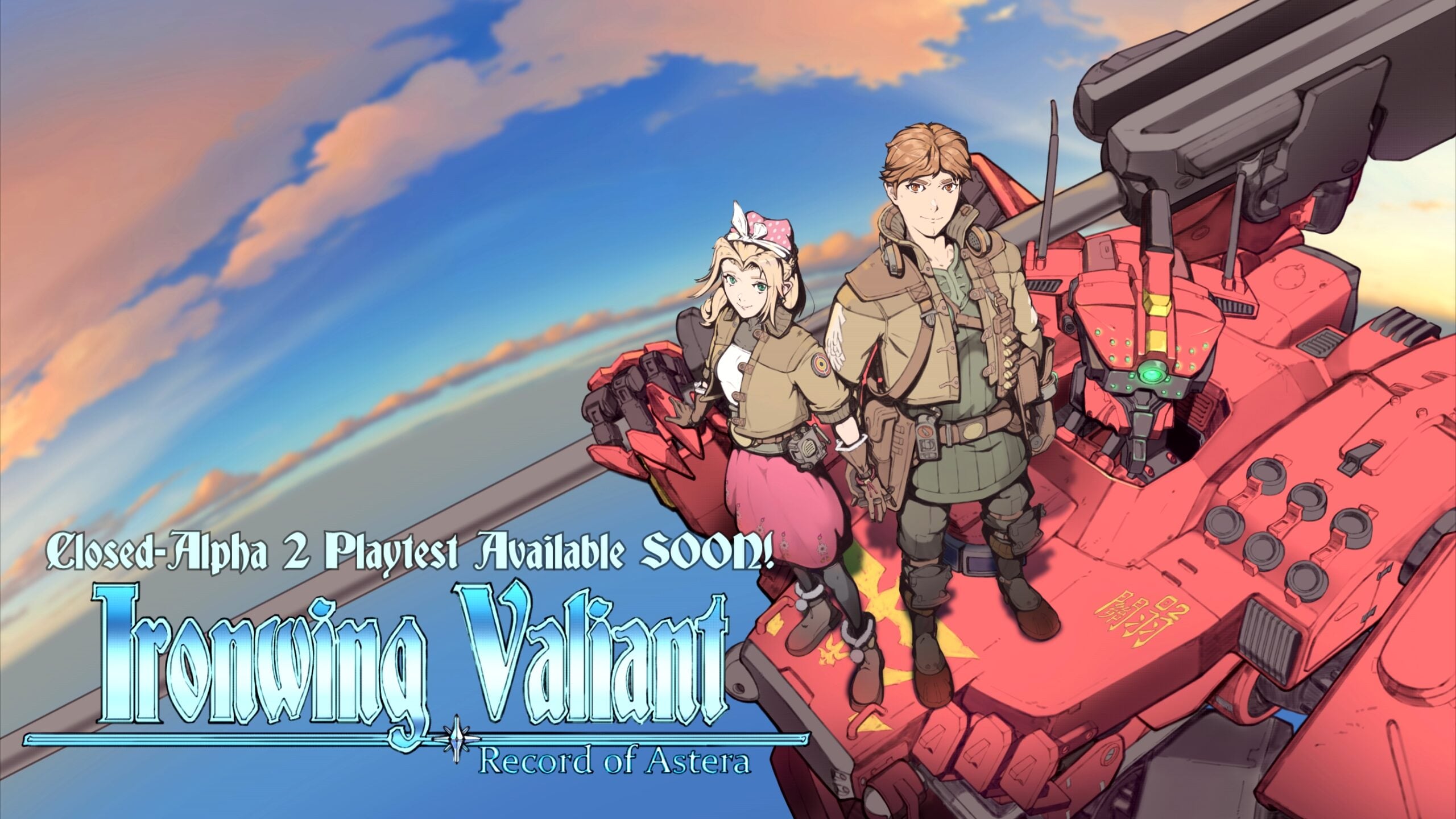 Ironwing Valiant: Registro do segundo teste alfa fechado de Astera anunciado