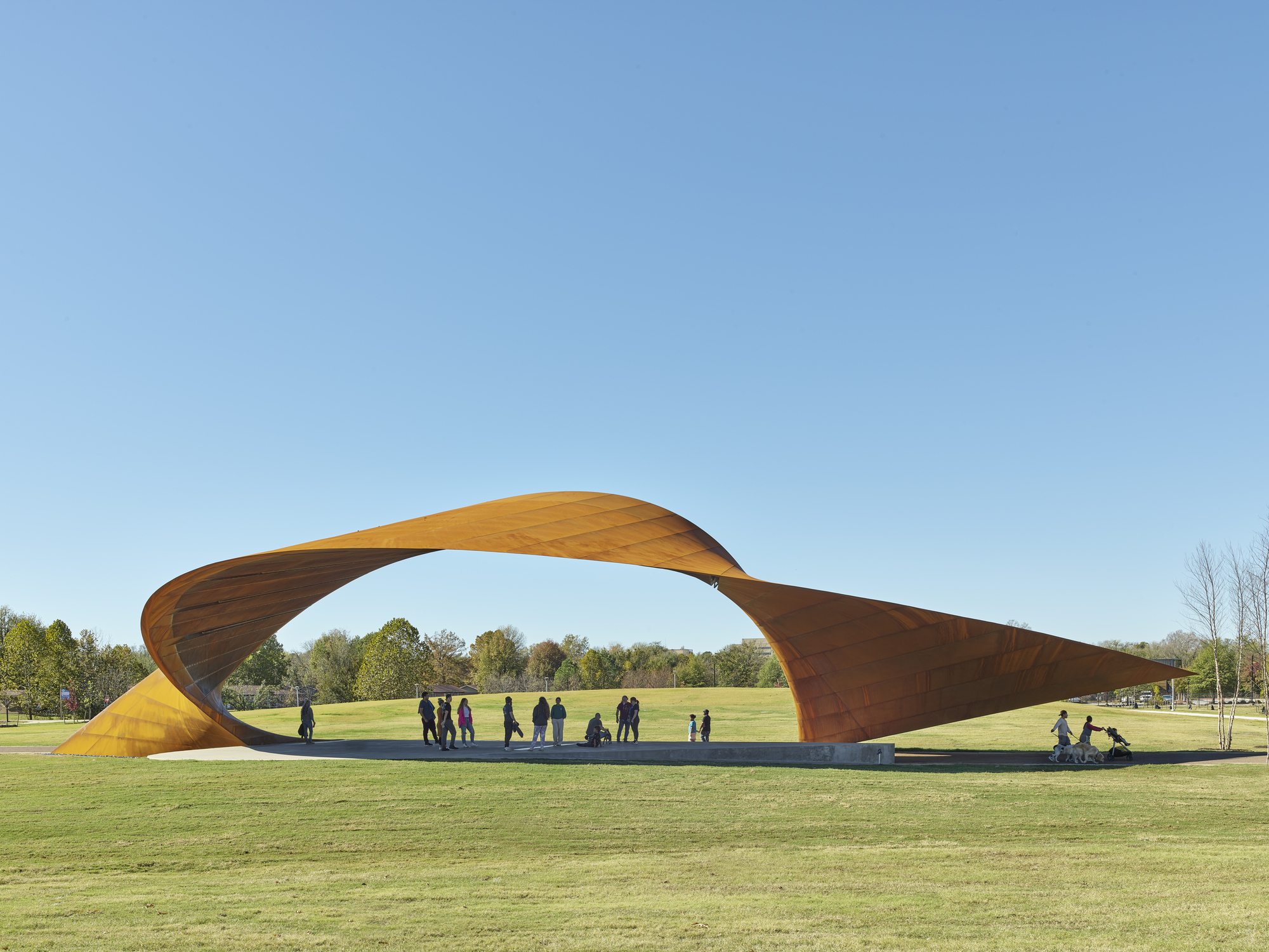 Pavilhão de Performances Luther George Park / Trahan Architects