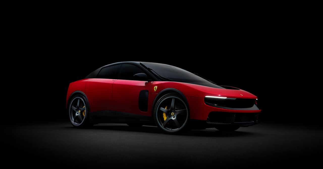 A Ferrari Luce elétrica finalmente chegou