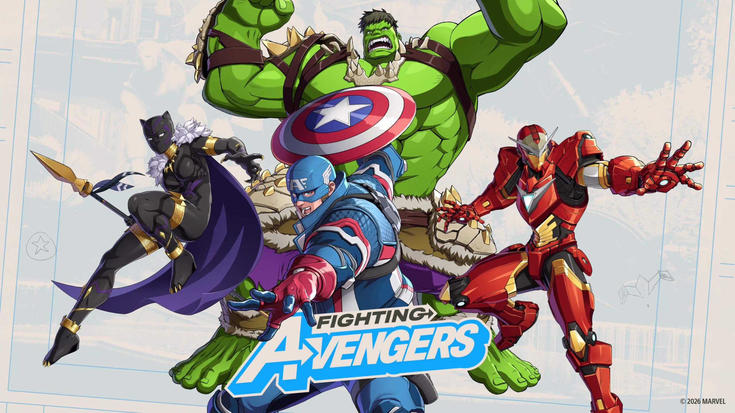 MARVEL Tokon: Fighting Souls adiciona Hulk, Pantera Negra