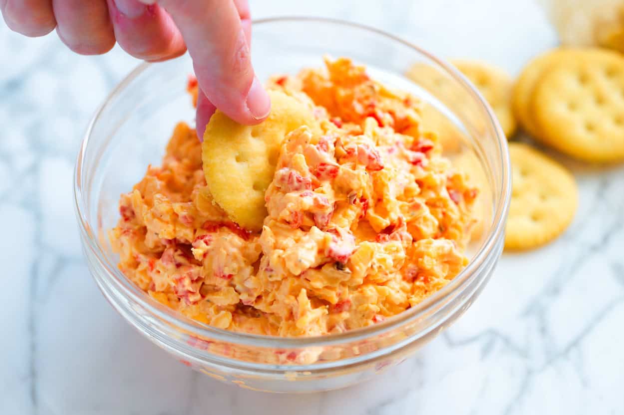 Receita fácil de queijo com pimentão