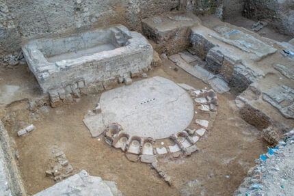 Banho circular ptolomaico, villa romana encontrada em Alexandria – The History Blog