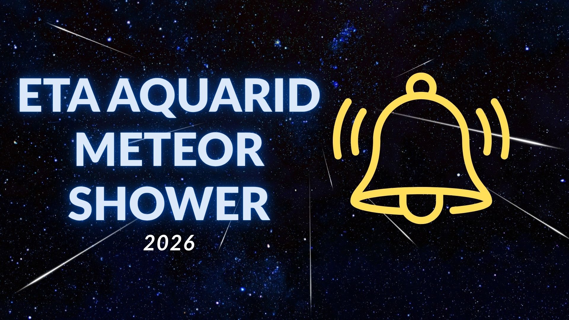 Não perca o pico da chuva de meteoros Eta Aquarid 2026 esta noite! Visualizando horários, locais e dicas