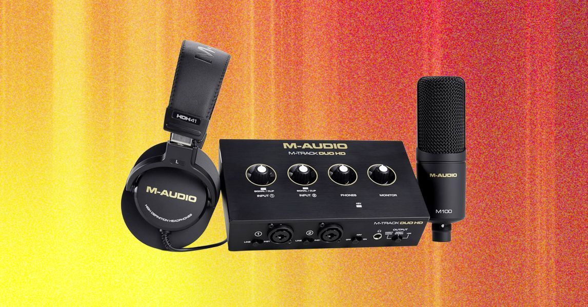 Análise do pacote de produtor M-Audio M Track Duo HD: tomadas quentes, aberturas frias