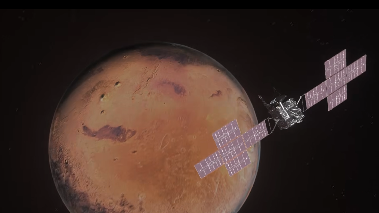 A espaçonave Psyche da NASA está voando em direção a um asteróide de metal. Então, por que visitou Marte?