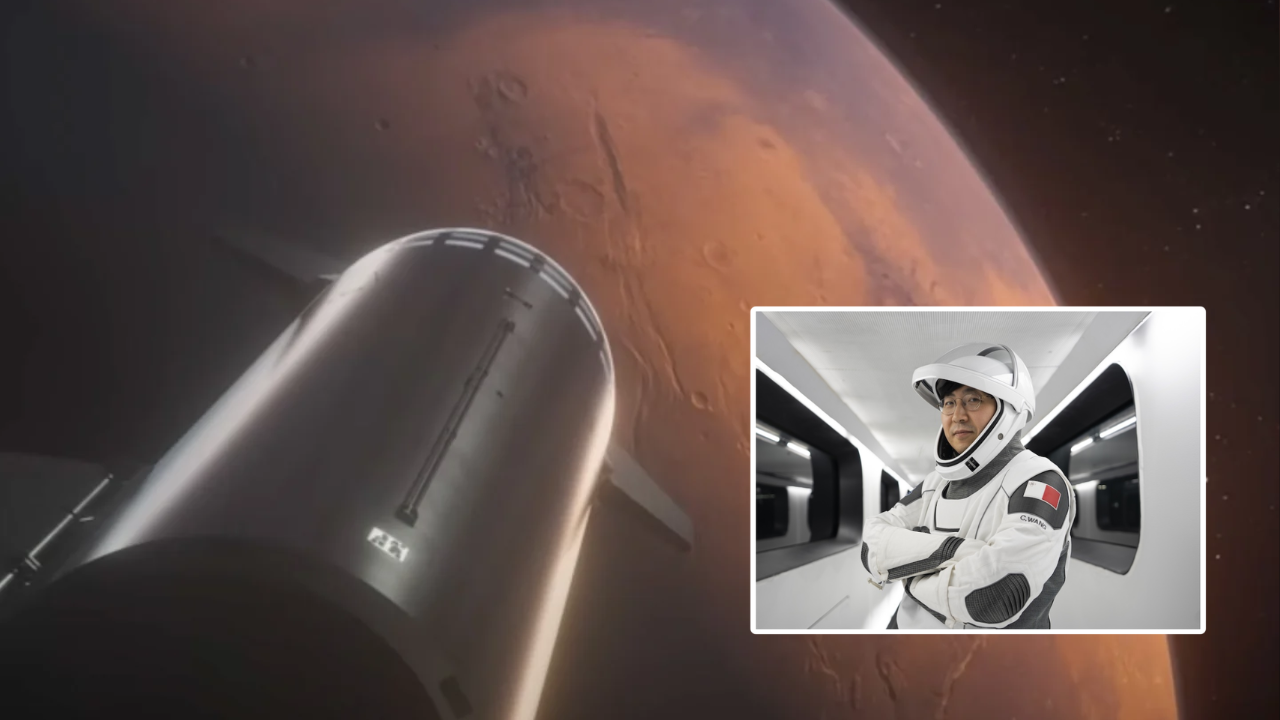 Este bilionário da criptomoeda voará com a primeira nave privada da SpaceX para Marte, mas quando?