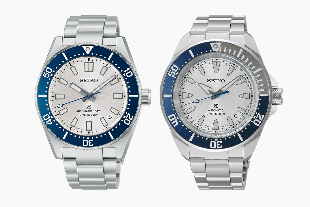 Seiko completa 145 anos com um par de Prospex Divers de moldura azul retirados diretamente dos arquivos