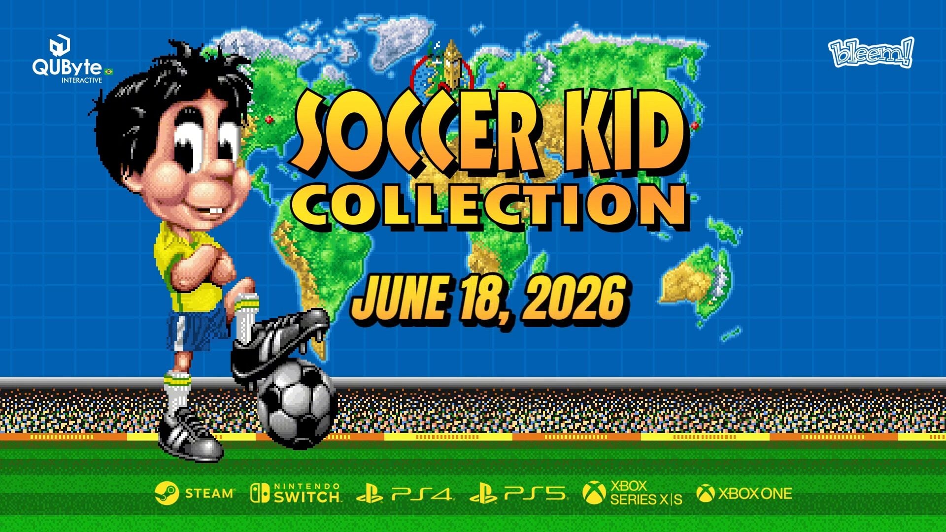 Coleção Soccer Kid será lançada em 18 de junho