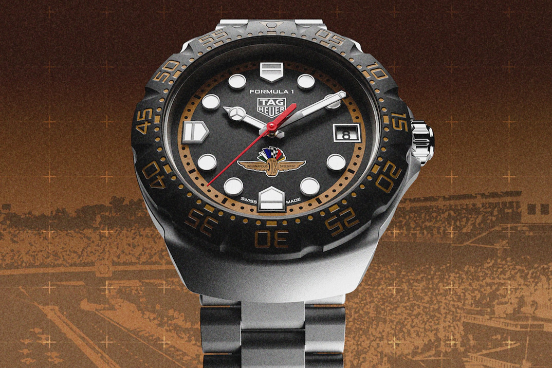 TAG Heuer homenageia a 110ª Indy 500 com um relógio limitado de Fórmula 1 movido a energia solar