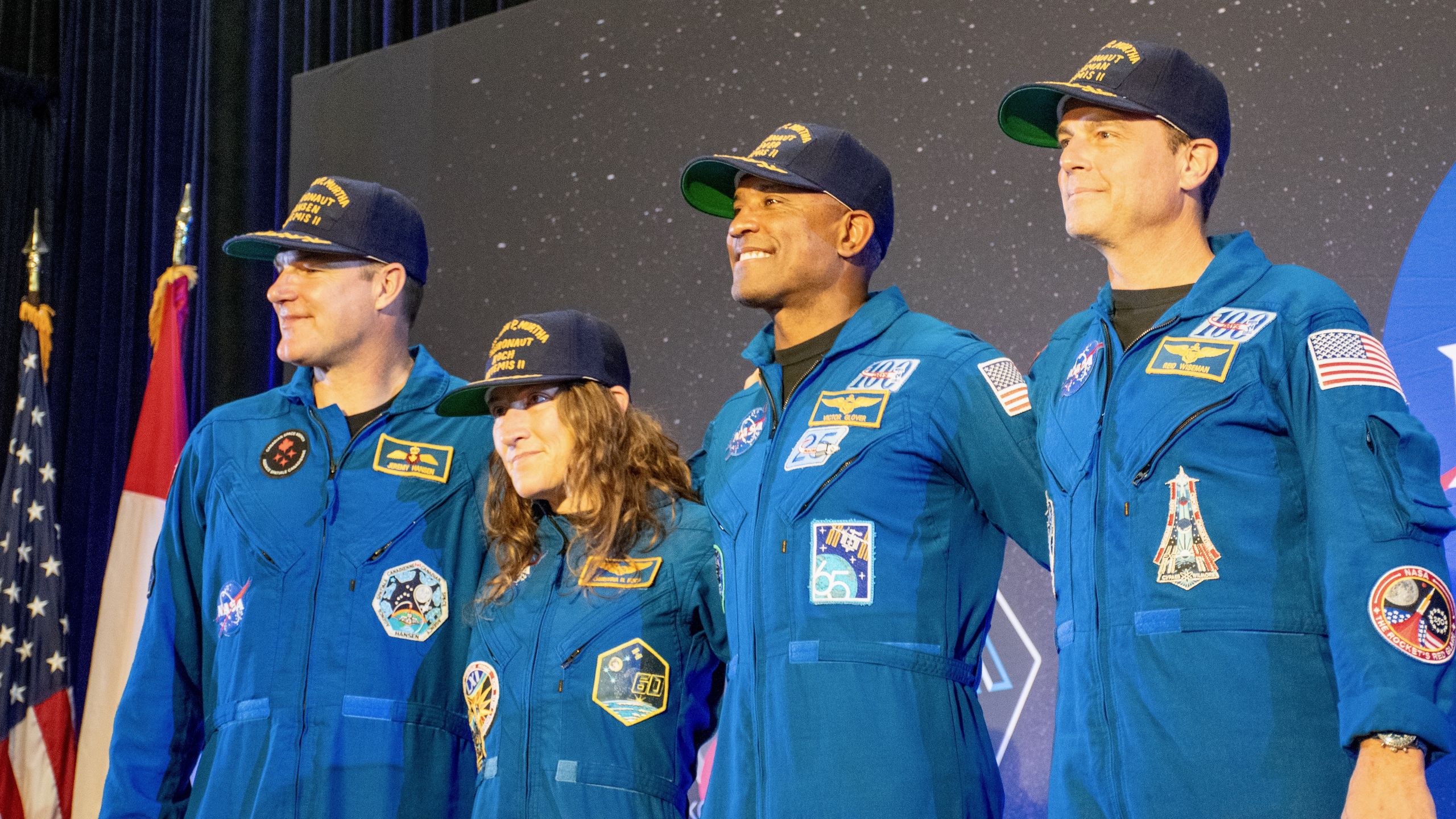 Astronautas da Artemis 2 recebem tratamento de estrela após viagem histórica à Lua
