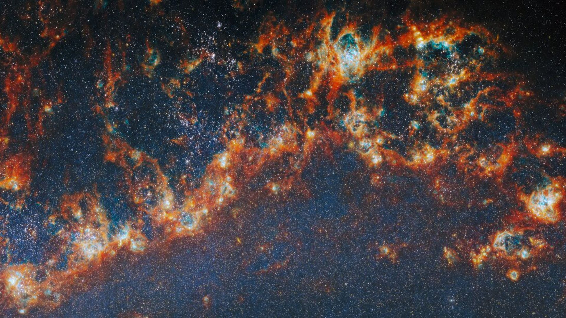 Novas imagens do Telescópio Espacial James Webb revelam como aglomerados estelares massivos podem remodelar galáxias