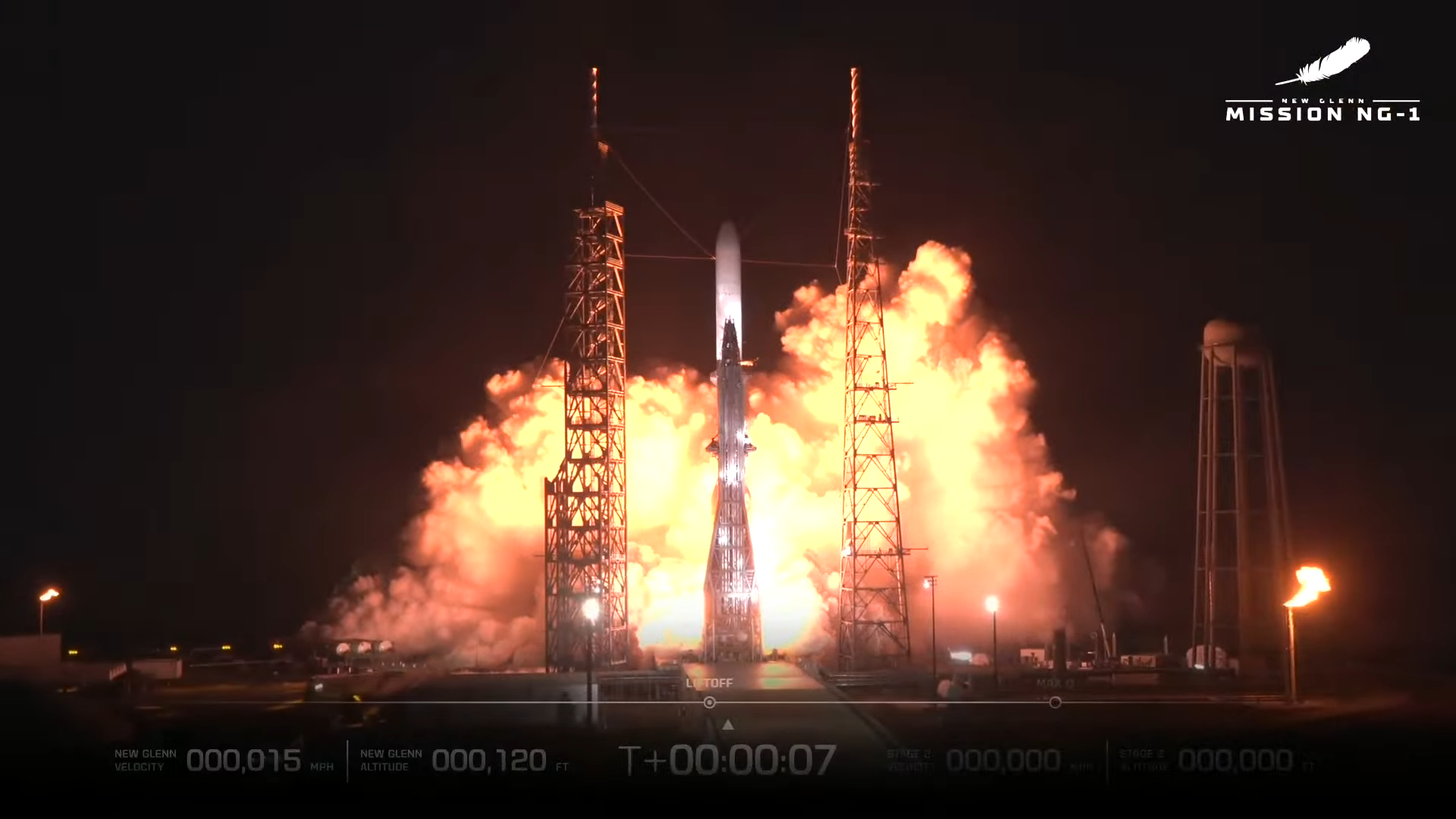 Vídeos incríveis mostram que a explosão do foguete Blue Origin pode ser vista a centenas de quilômetros de distância