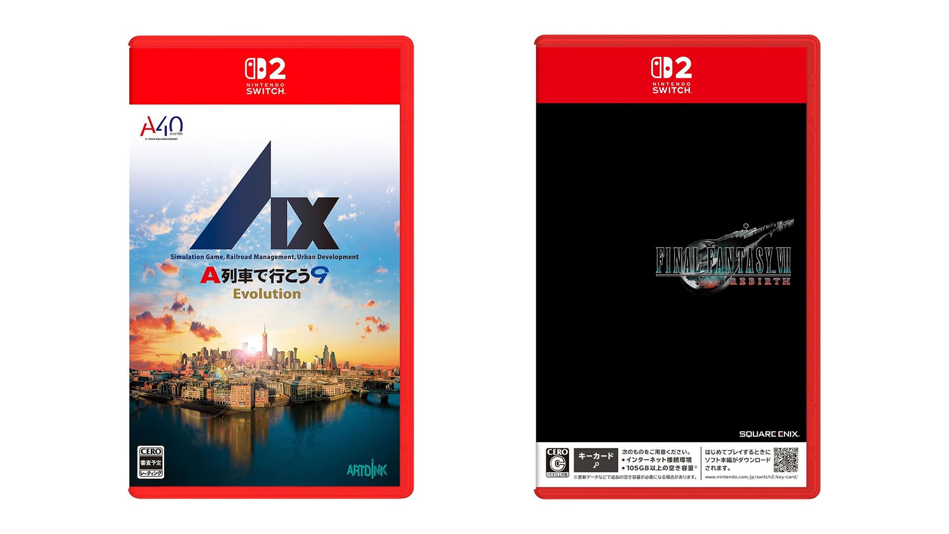 Lançamentos de jogos japoneses desta semana: A-Train9 Evolution, Final Fantasy VII Rebirth para Xbox Series e Switch 2, mais