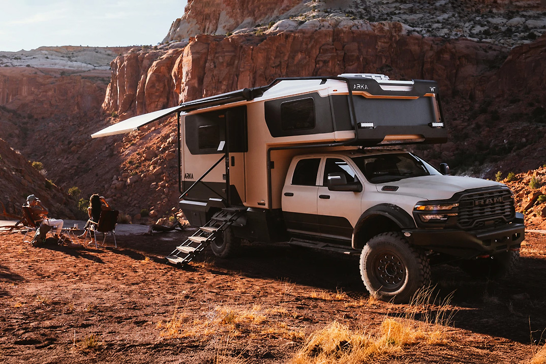 Winnebago vai por terra com o caminhão de aventura ARKA de US$ 332 mil