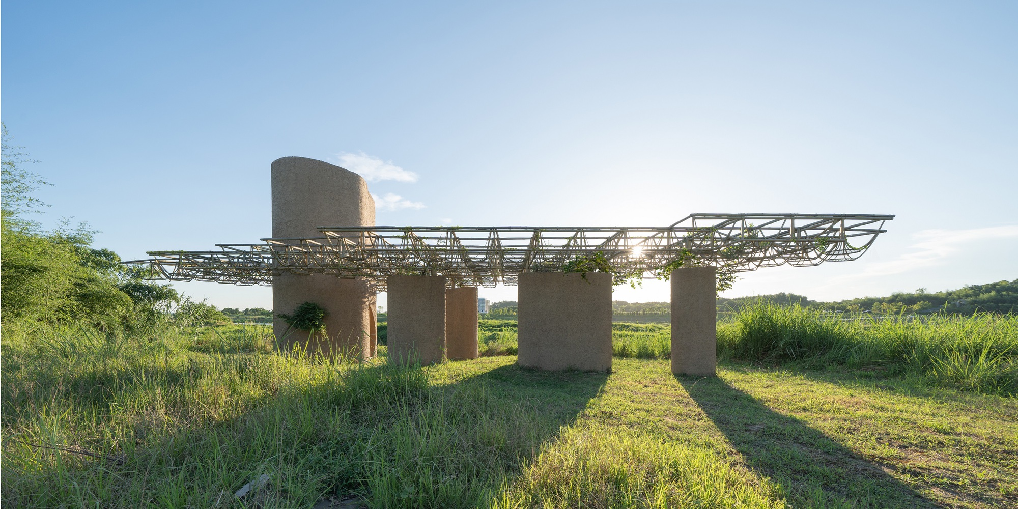 Um Pavilhão de Descoberta em Longyou Wetlands / Studio 10