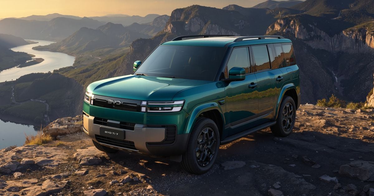 Novo grande SUV quadradão da BYD confirmado com sete assentos, provavelmente para a Austrália