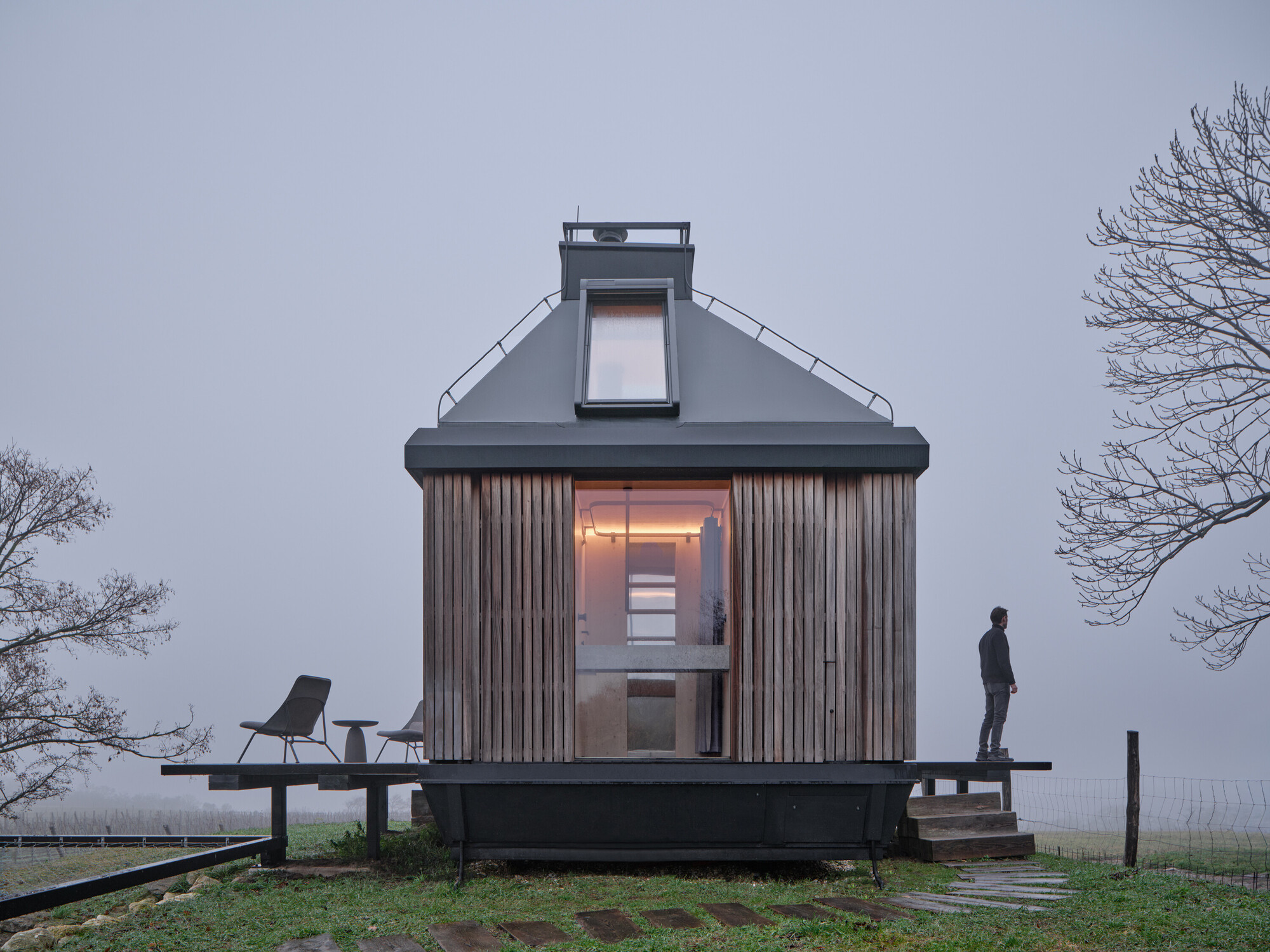 Cabana Devín / Ark-Shelter + ARCHEKTA