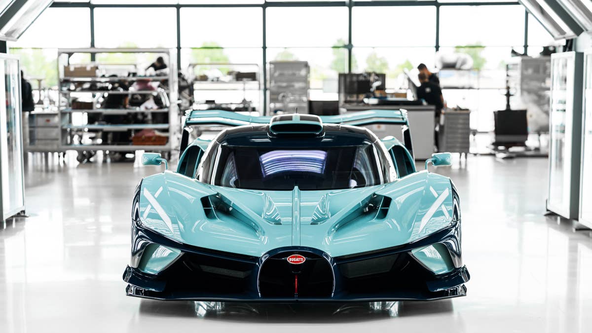 Bugatti pode estar construindo um mashup turbilhão-bólido para um comprador muito sortudo