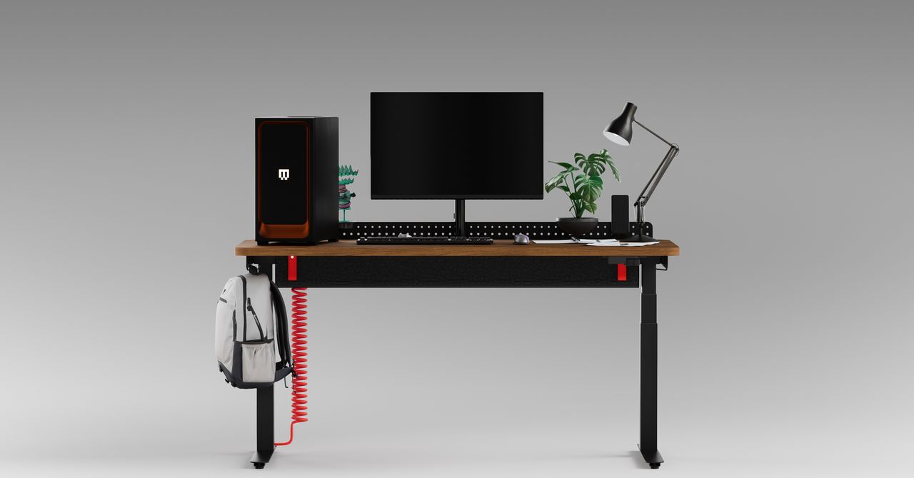 A mesa permanente Herman Miller Coyl foi construída apenas para jogadores