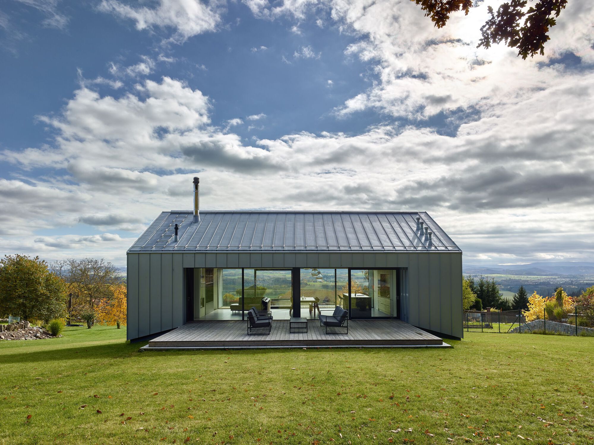Casa com vista para a montanha / Stempel & Tesar Architects