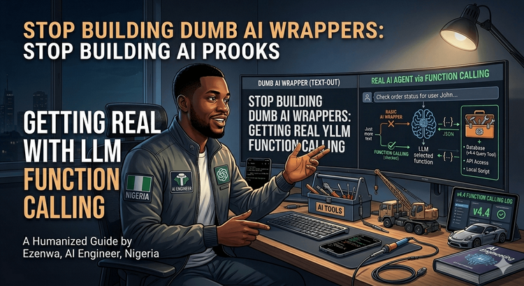 Pare de criar wrappers idiotas de IA: caia na real com chamadas de função LLM