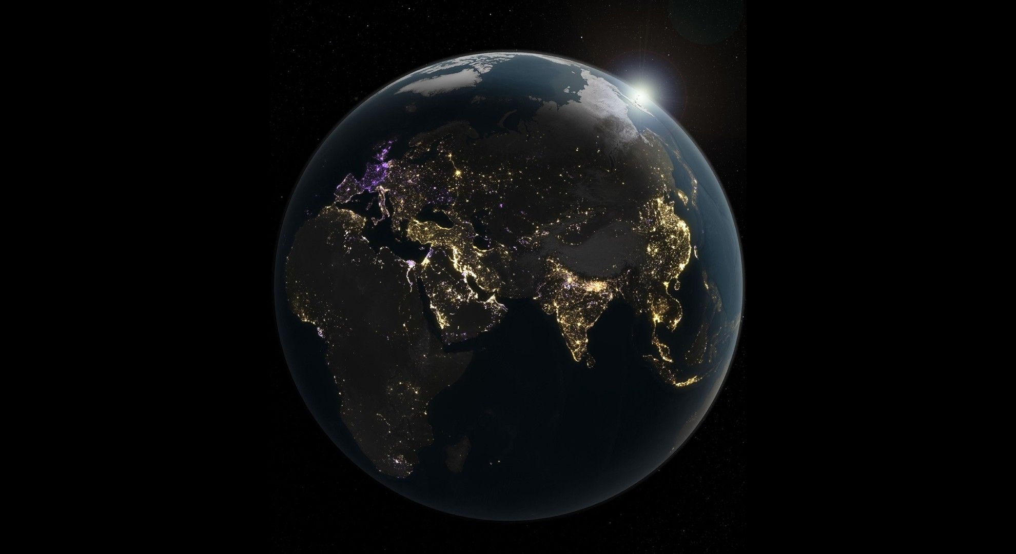 Imagens de satélite da NASA revelam mudanças dramáticas nas luzes noturnas da Terra