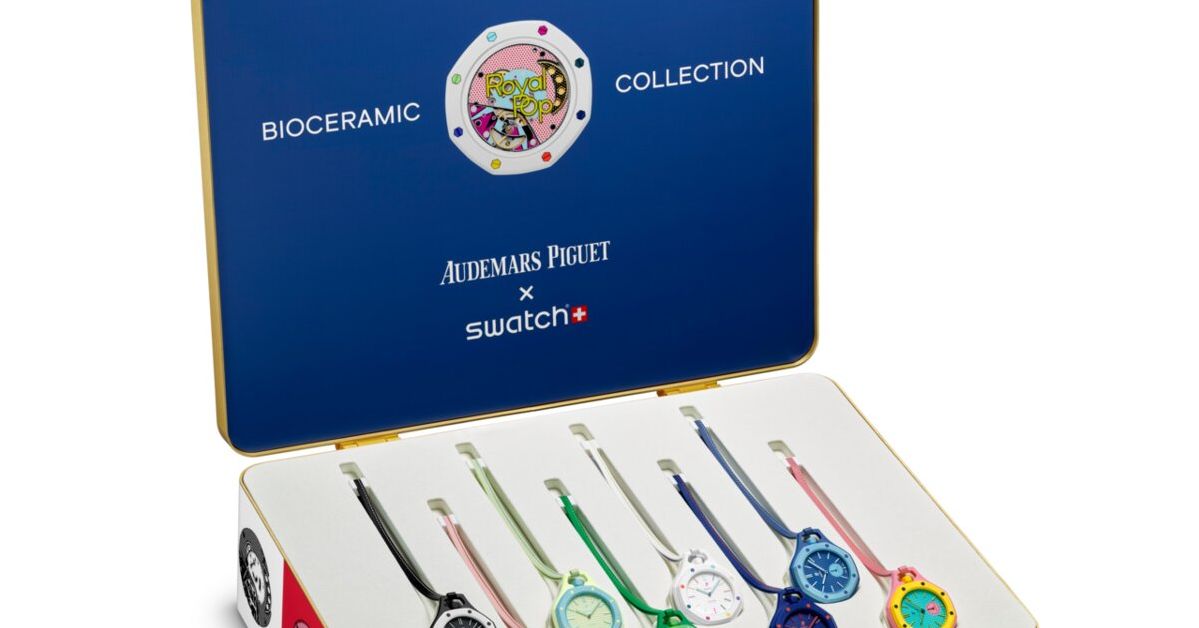 A colaboração Audemars Piguet x Swatch está aqui para valer