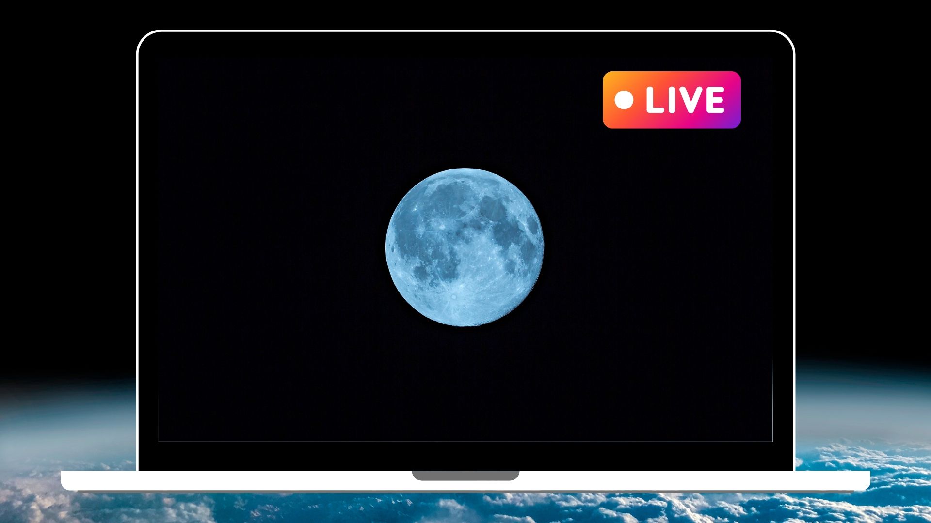 Assista à menor lua cheia de 2026 esta noite nesta rara transmissão ao vivo de ‘Lua Azul’
