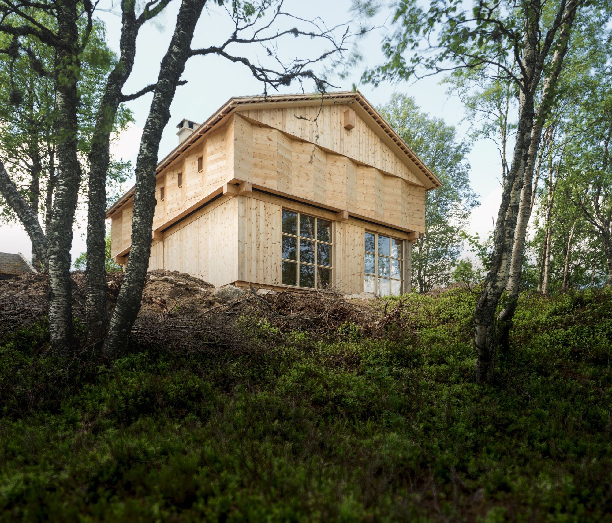 Templo de Madeira – Cabana em Sirdal / Arquiteto Folstad Knut