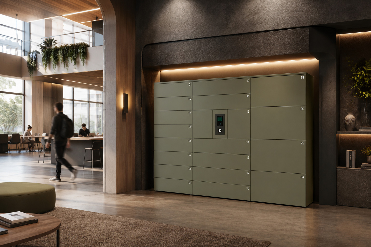 Por que os Smart Lockers são a nova microinfraestrutura da arquitetura