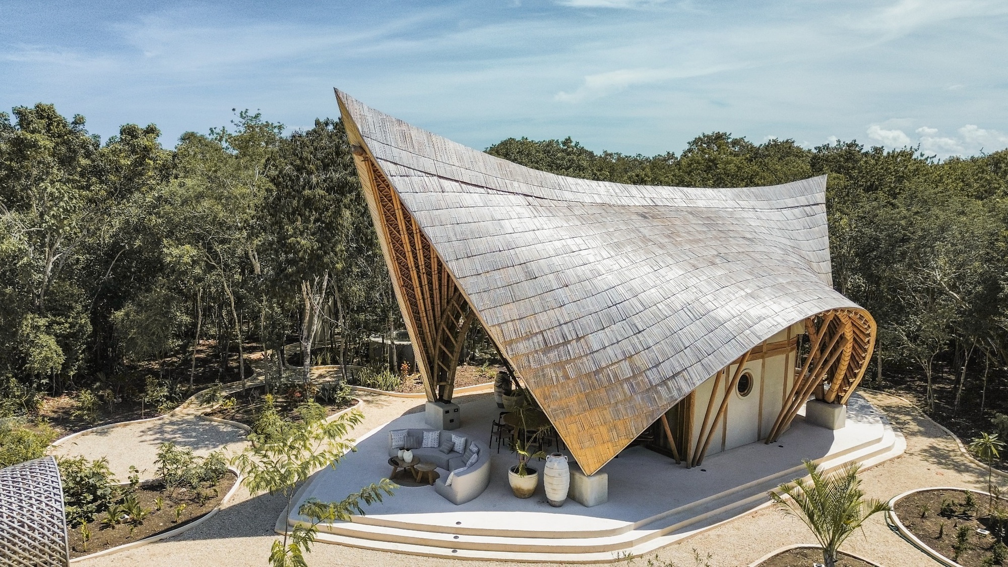 Villa CORA – Casa de Bambu em Tulum / estúdio terrAurea
