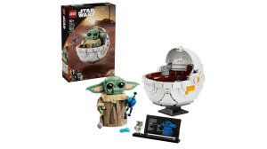 Você pode economizar US $ 15 no conjunto Lego Star Wars Grogu e Hover Pram