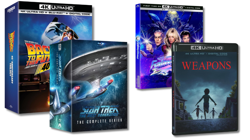 Centenas de Blu-Rays 4K estão à venda no primeiro dia, alguns com até 60% de desconto