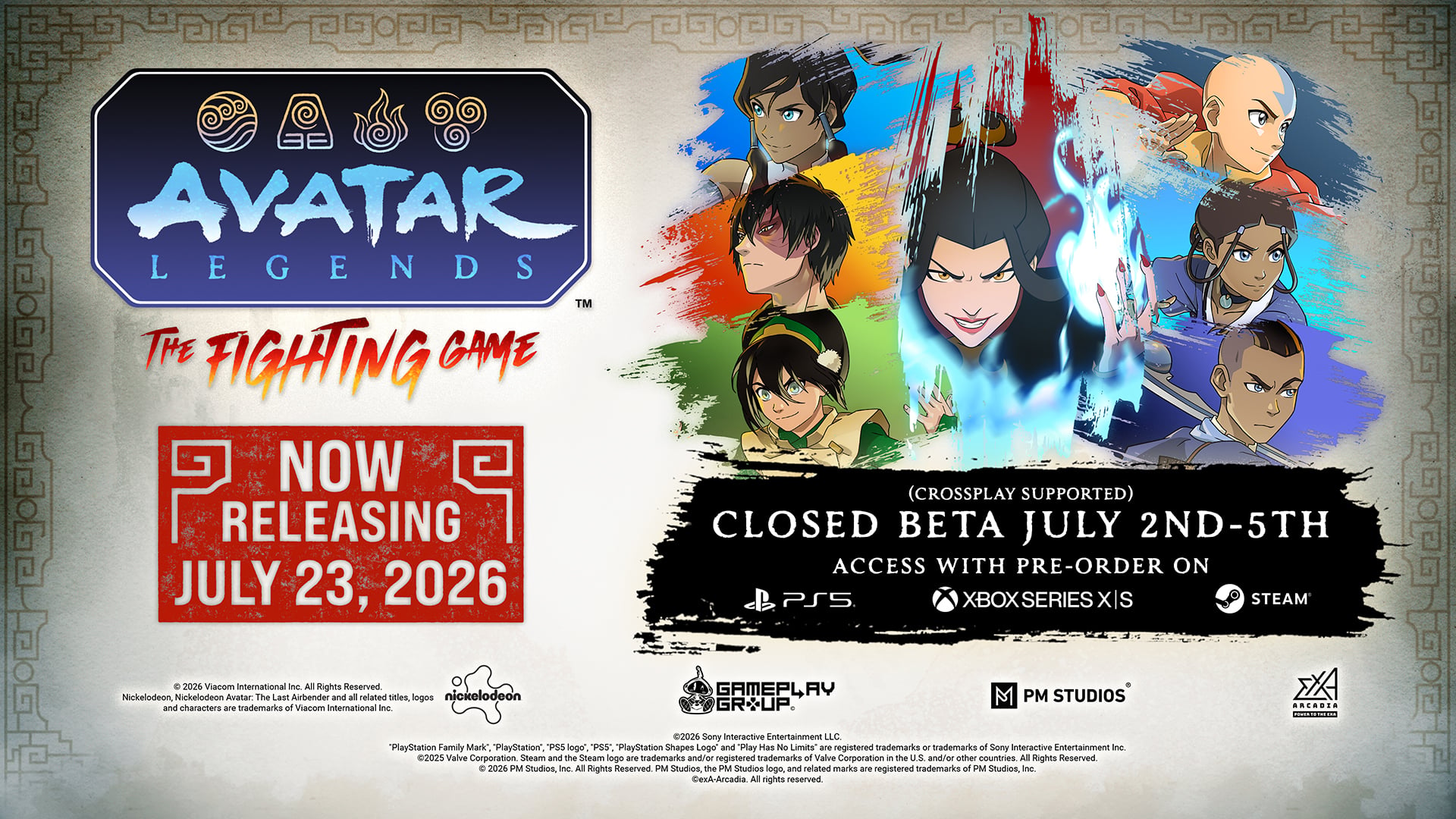 Avatar Legends: The Fighting Game adiado para 23 de julho