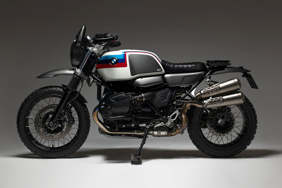 Bunker reconstruiu esta R nineT Scrambler para se parecer com a R 80 GS vencedora do Dakar da BMW