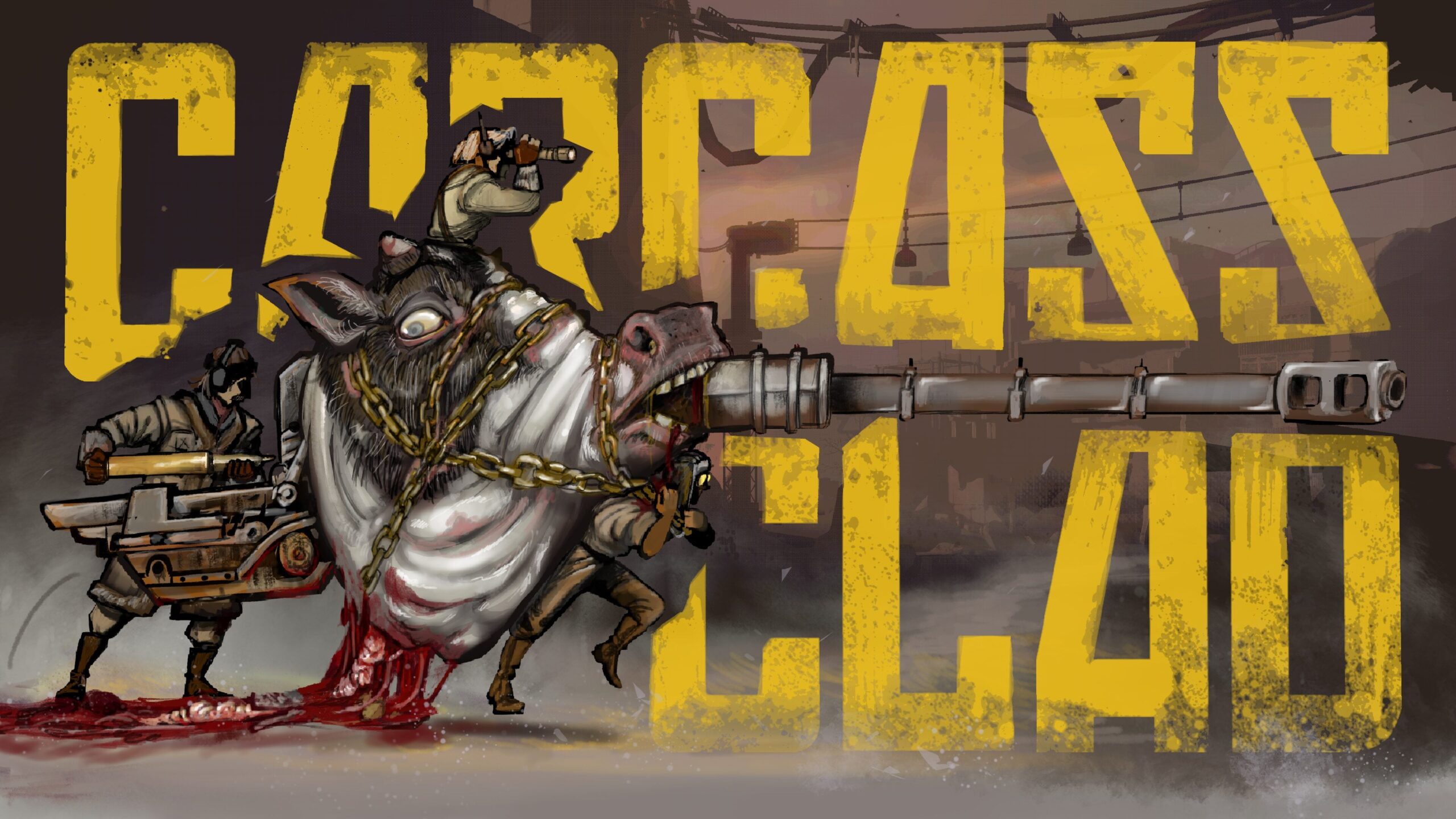 Desenvolvedor de MOUTHWASHING anuncia jogo cooperativo de terror em tanques Carcass Clad para PC