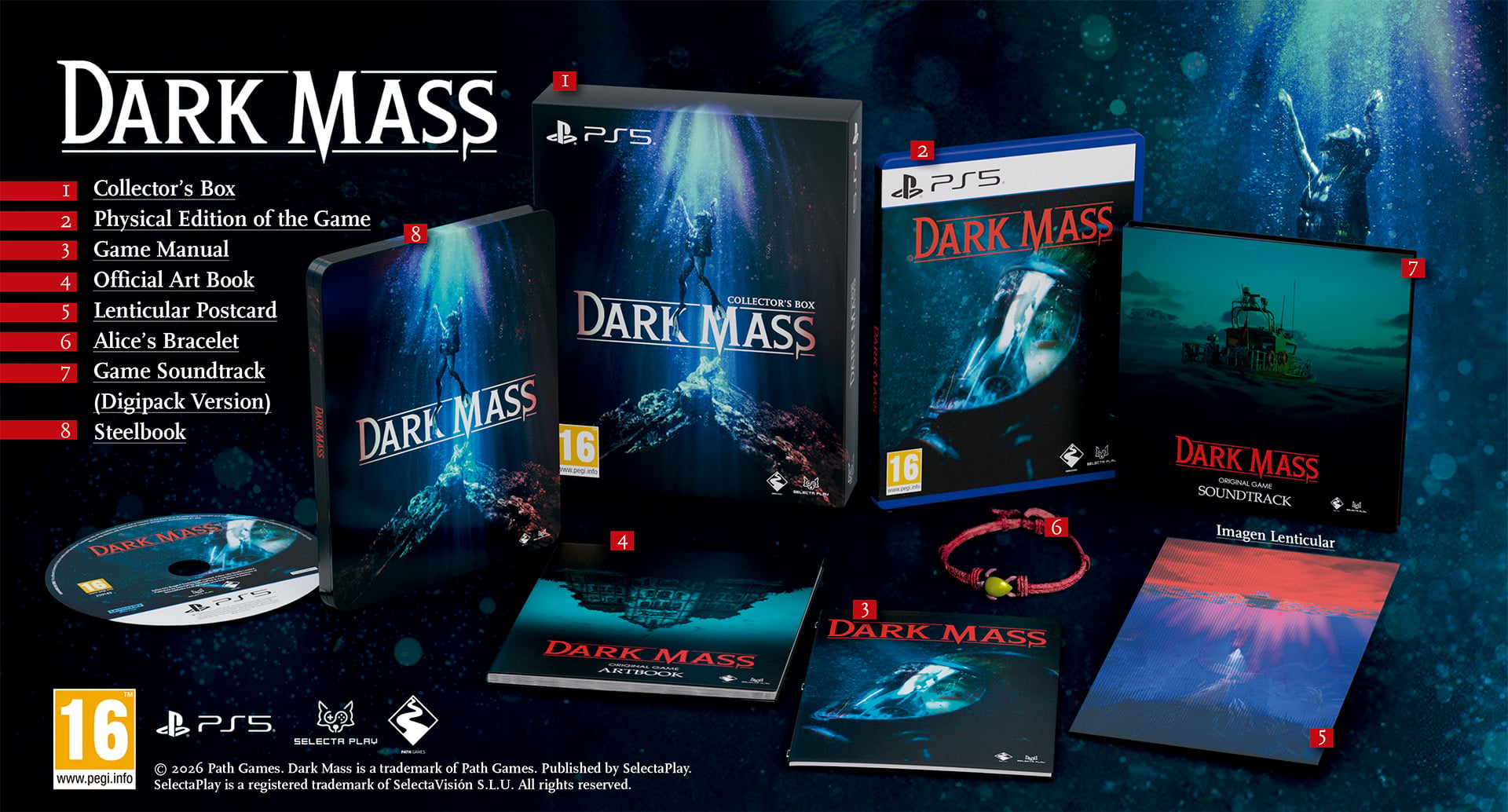 Edição física de Dark Mass PS5 anunciada