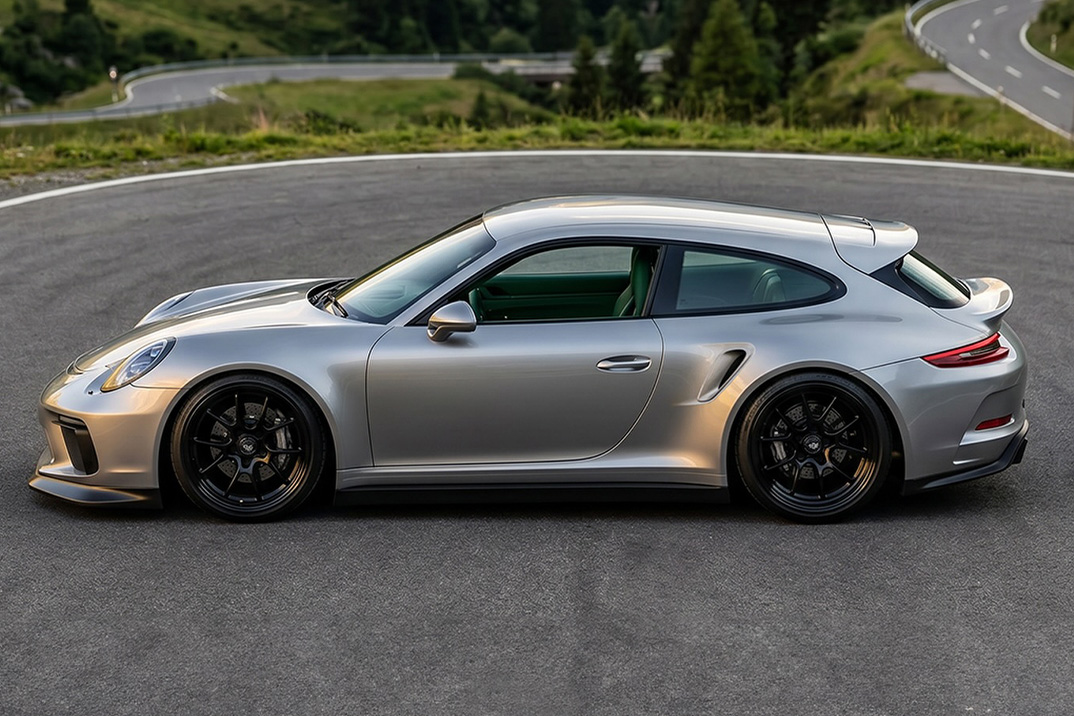 Indecente está transformando um 911 Turbo de 533 HP no freio de tiro que a Porsche não construirá